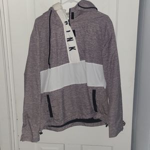 VS PINK SHERPA LINED WINDBREAKER